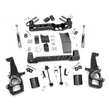 Rough Country 4" Lift Kit w-N3 Shocks 06-08 Dodge Ram 1500 4wd